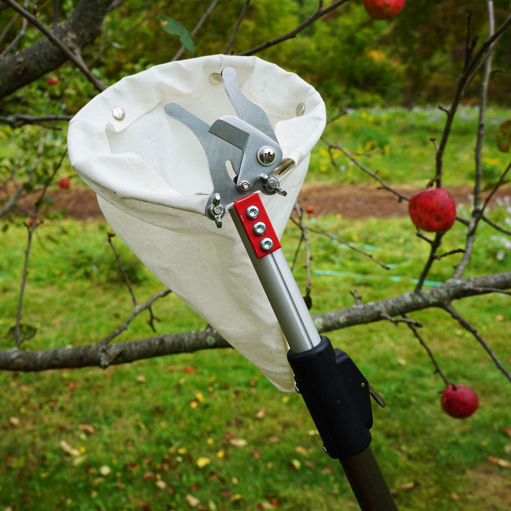 Telescopic Fruit Picker with Cutter and Bag
