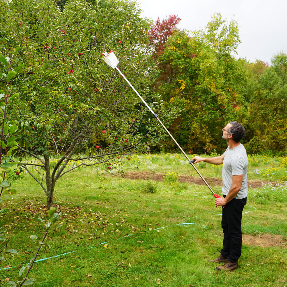 Telescopic Fruit Picker with Cutter and Bag