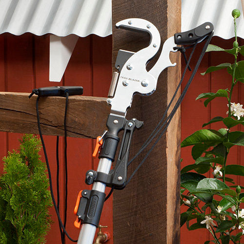 Extendable Jumbo Pole Saw and Pruner with Snap-Lock