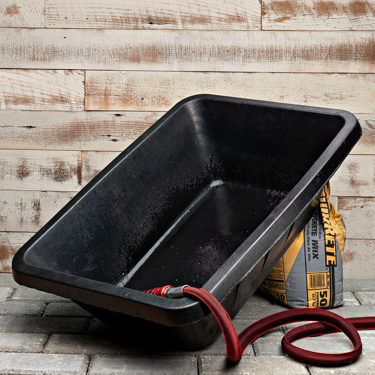 Heavy-Duty All-Natural Rubber Trough