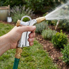 Pistol-Grip Watering Nozzle with Brass Quick-Change Fittings