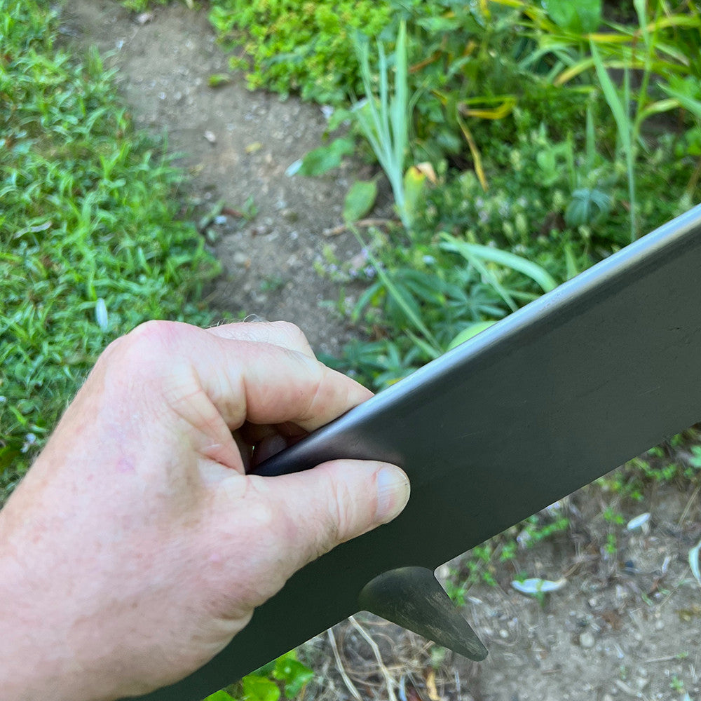 Steel Garden Edging Sections with Ground Spikes