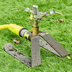 Wide-Area Sprinkler with Metal Sled