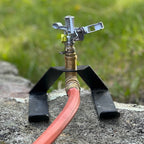 Wide-Area Sprinkler with Metal Sled