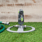 Circular Sprinkler with Adjustable Spray and Base