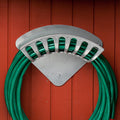 16 Wide Cast Aluminum Garden Hose Storage Wall Rack