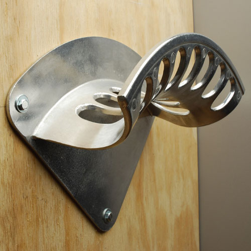 Cast Aluminum Hose Rack - 13 wide