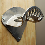 13 Wide Cast Aluminum Garden Hose Storage Wall Rack