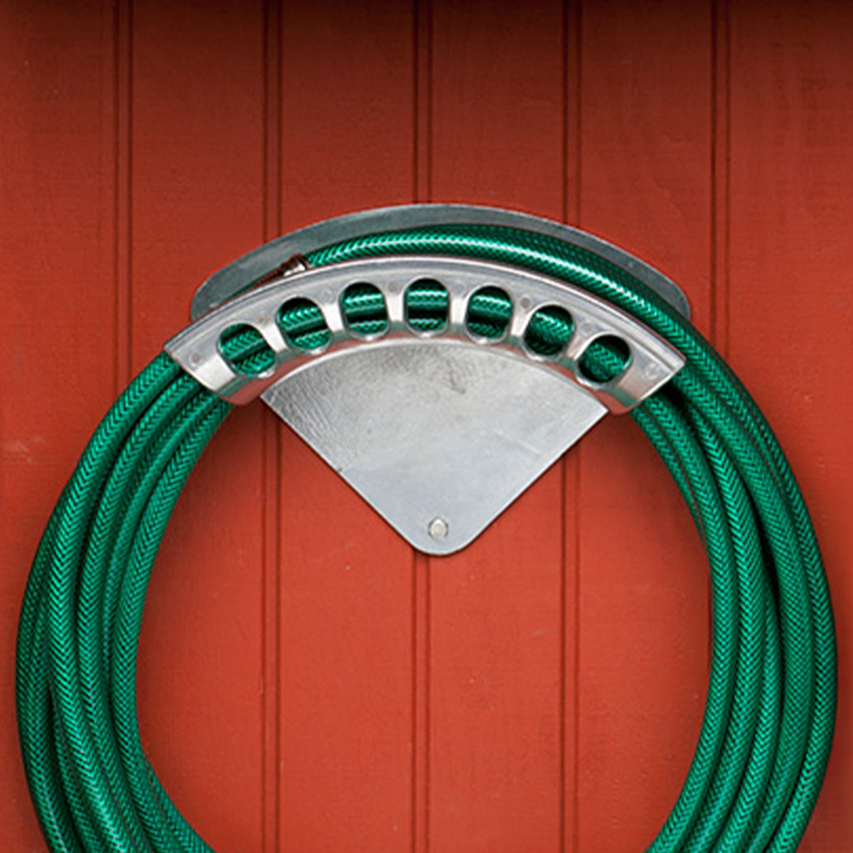 Cast Aluminum Hose Rack - 13 wide