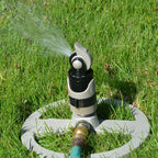 Circular Sprinkler with Adjustable Spray and Base
