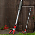 Long-Reach Hand Pruner with Rotating Adjustable Grip