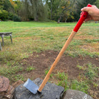 Forged Large Field Hoe with Non-Slip Ash Handle