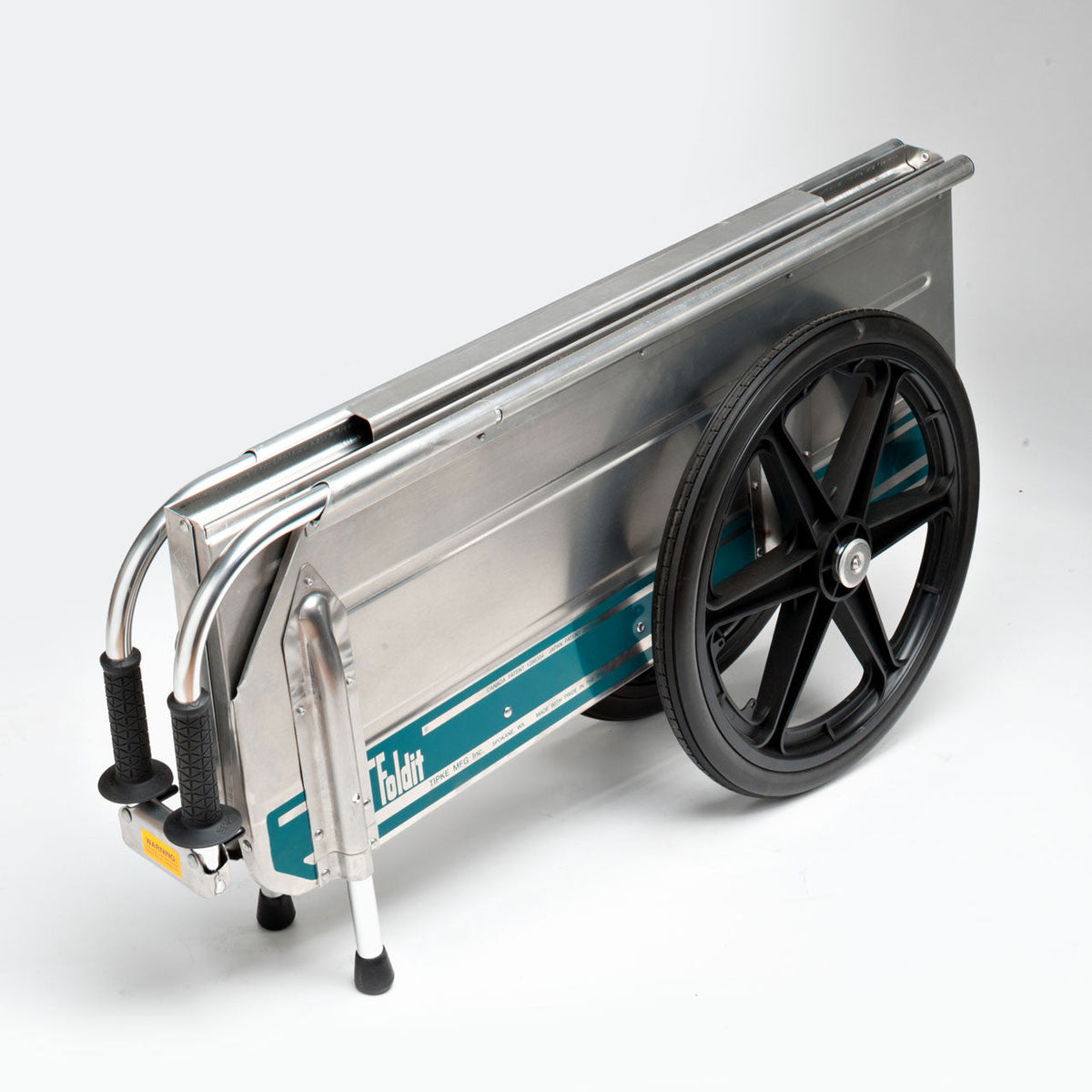 Foldable Sturdy Aluminum Garden Cart with Gates