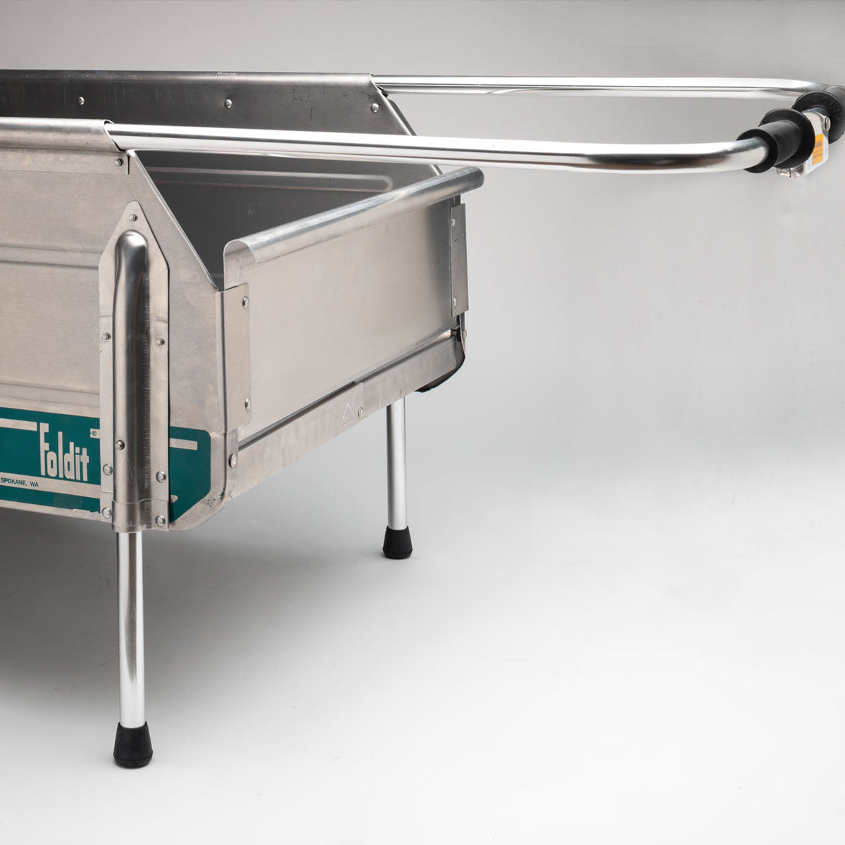 Foldable Sturdy Aluminum Garden Cart with Gates