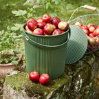 Modern Garden Bucket with Lid and Seat