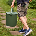 Modern Garden Bucket with Lid and Seat