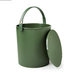 Modern Garden Bucket with Lid and Seat