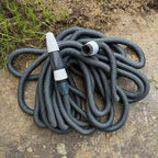 98' Self-Extending Garden Hose with Adjustable Spray Nozzle