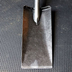 Heavy-Duty Straight Steel Spade with Back-Side Bevel
