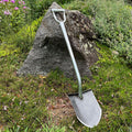 Pointed Shovel with Heat-Treated Alloy Steel Blade