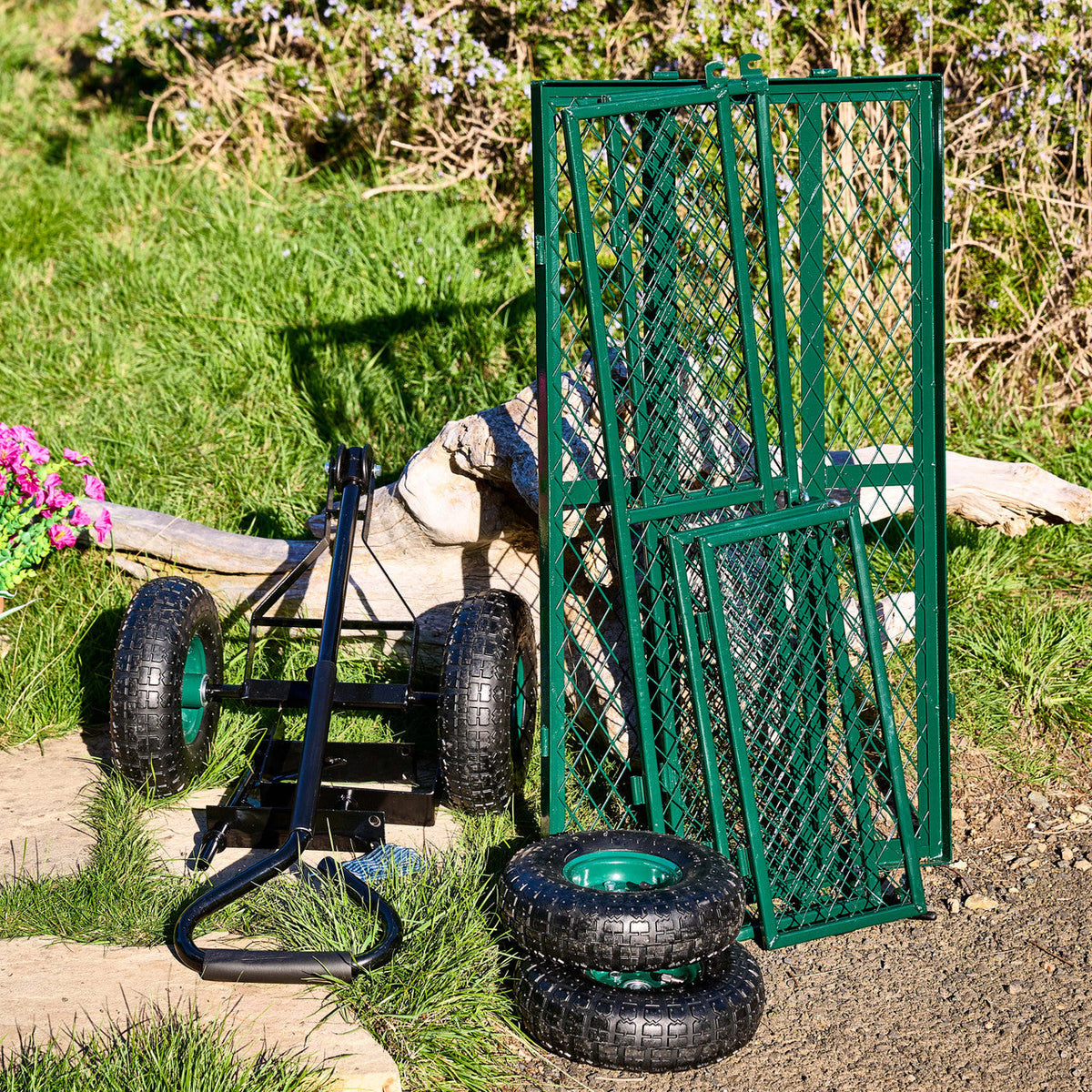 Heavy Duty Utility Wagon Cart