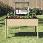 Raised Garden Bed with Fir Wood Construction
