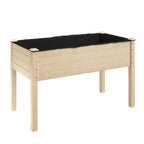 Raised Garden Bed with Fir Wood Construction