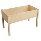 Raised Garden Bed with Fir Wood Construction