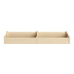 Narrow Wooden Garden Bed with Open-Bottom Fir Construction