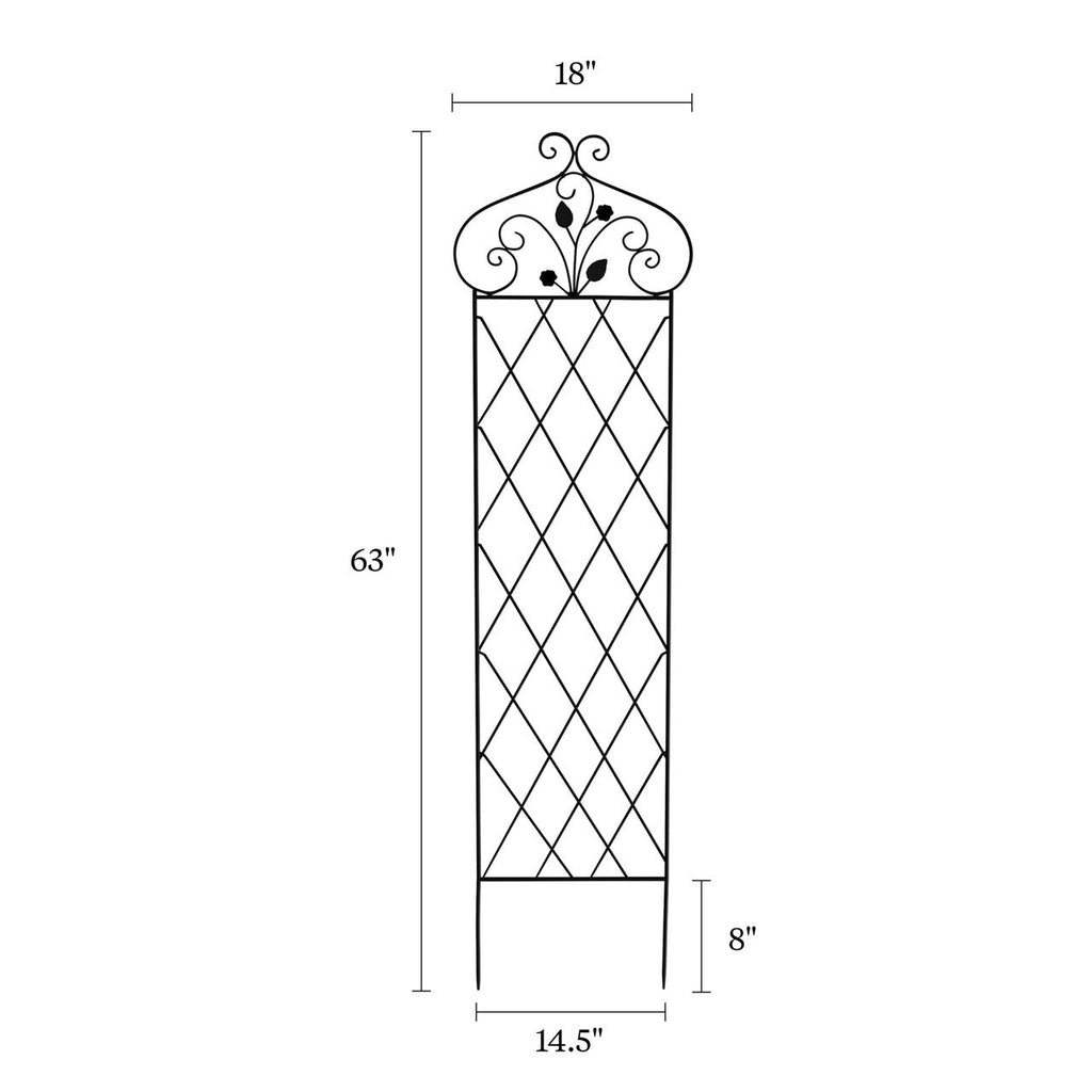 63 Decorative Metal Trellis