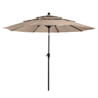 Triple Layer Patio Umbrella - Beige