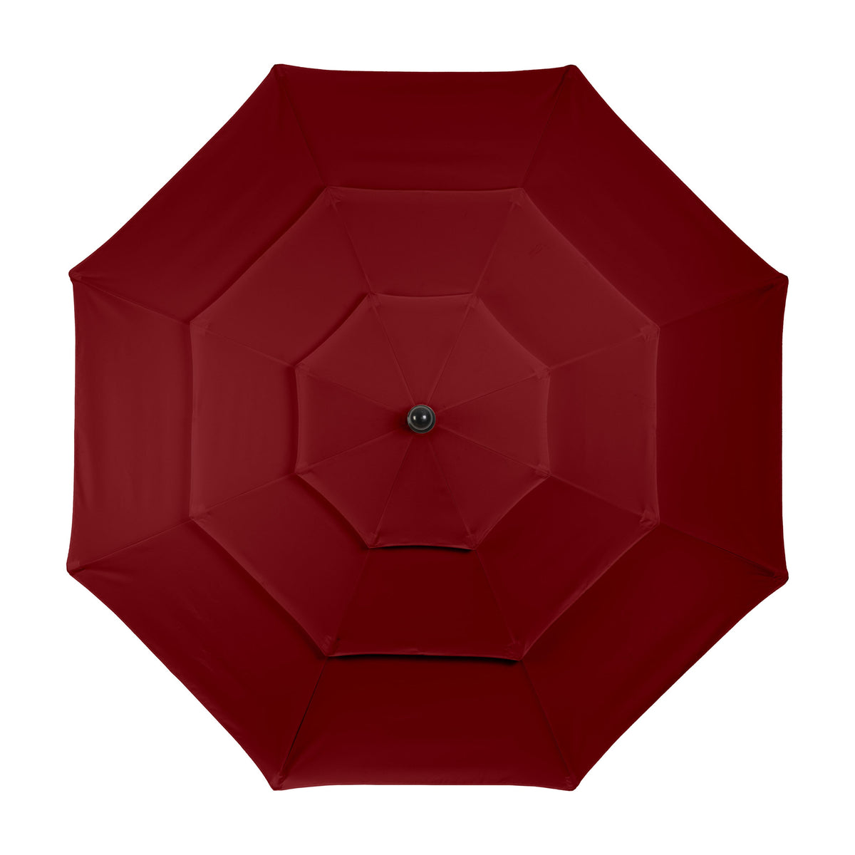 Triple Layer Patio Umbrella - Red