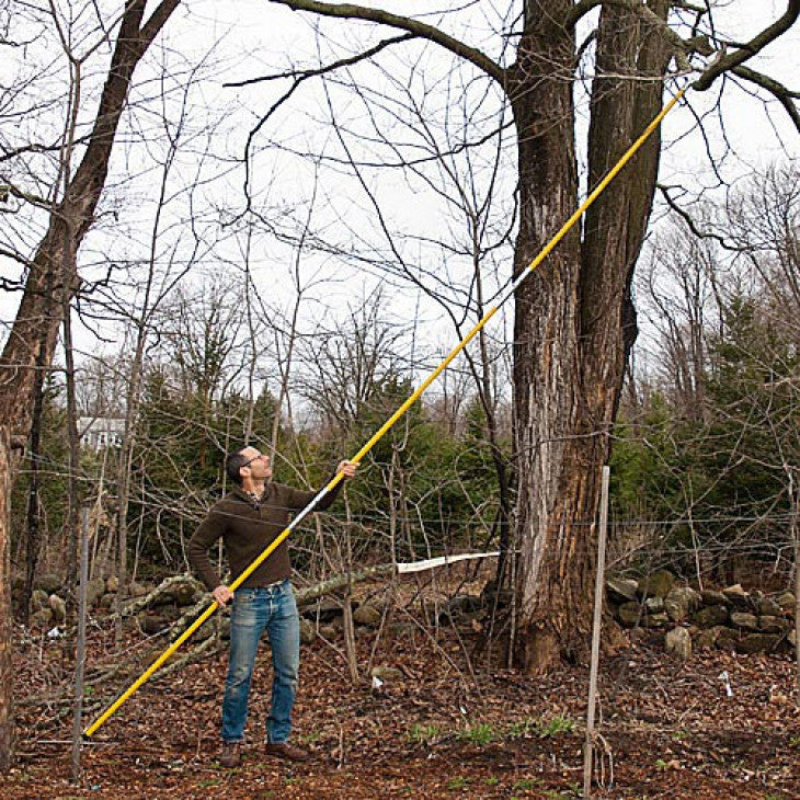 19 ft Fiberglass Pole Saws with Curved Cutting Blades