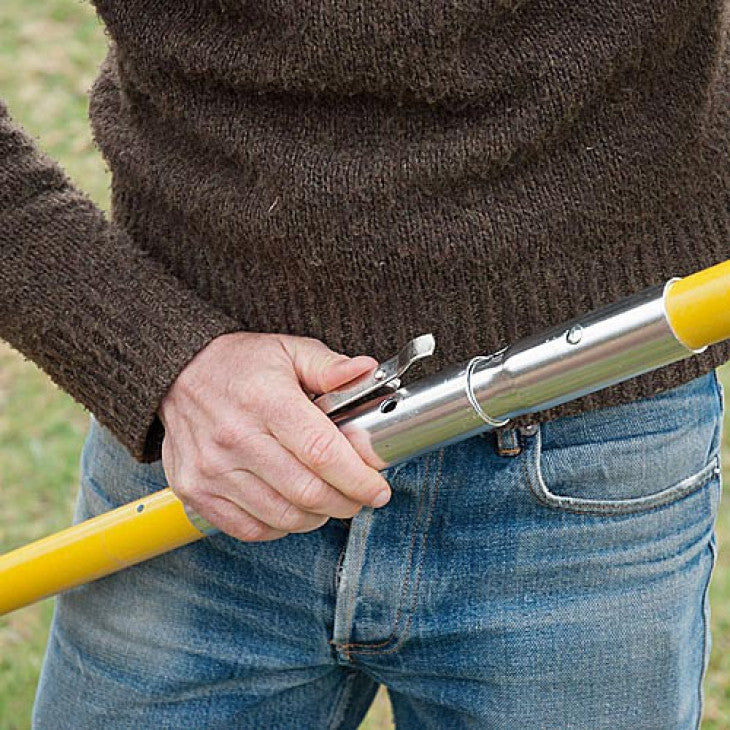 19 ft Fiberglass Pole Saws with Curved Cutting Blades