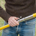 12 ft Fiberglass Pole Saw with Curved Cutting Blade