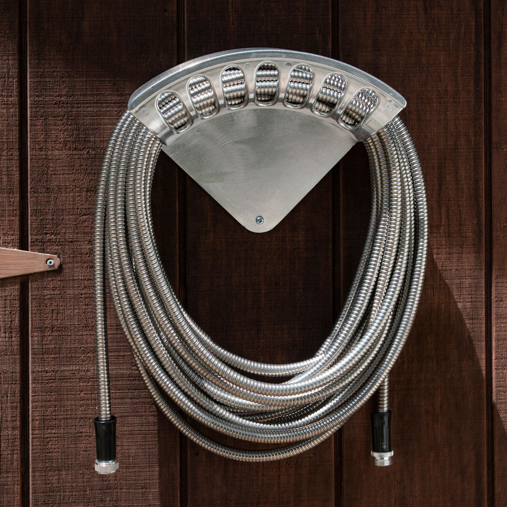 Cast Aluminum Hose Rack - 13 wide