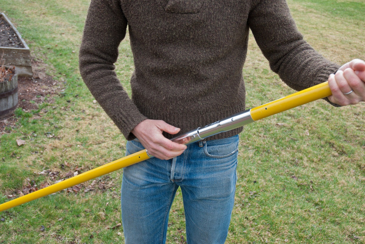 19 ft Fiberglass Pole Saws with Curved Cutting Blades